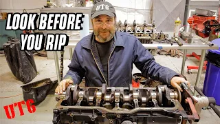 Your First Engine Job - Digging Out The Crankshaft And Checking Critical Points