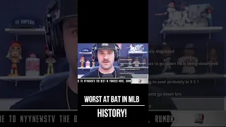 Worst At Bat in MLB History