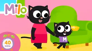 ¿Qué debe hacer una Familia? | Celebra el DÍA DE LA FAMILIA con Milo  #dibujos #niños