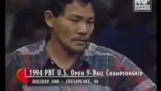 Efren Reyes vs Nick Varner, US  Open 9 Ball Championship 1994 FINAL
