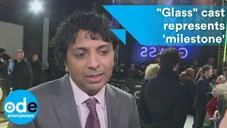 M Night Shyamalan: Glass cast represents milestone