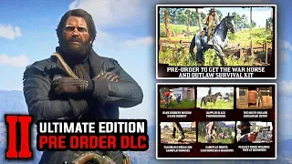 Ultimate Edition and Pre Order Content (All DLC Outfit/Weapons/Horses) - Red Dead Redemption 2