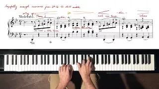 Chopin Ballade No.1 with SCORE - P. Barton, FEURICH piano