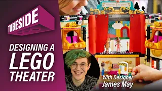 How I designed my FAVOURITE LEGO set! | Tubeside ep 8: Andrea's Theatre School 41714