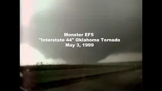 Monster EF5 "Interstate 44" Oklahoma Tornado of May 3, 1999