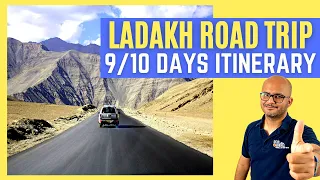 Ultimate 9-Day Ladakh Trip Guide 2024 | Leh Ladakh Trip by Road in 10 Days | Dheeraj Sharma