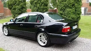 BMW E39 540i 4.4 V8 Eisenmann Race exhaust Sound Brutall