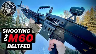 How to Shoot ‘"the Pig" M60 Beltfed (semi auto) Machine Gun