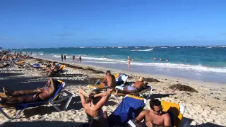 Вид пляжа отель Iberostar Bavaro Dominicana MVI 7789