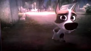 Sad scene from Space Dogs