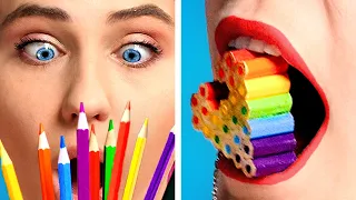 WOW! 10 BACK to SCHOOL DIY School Supplies and School Hacks by Crafty Panda