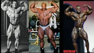 Dorian Yates (1993 3wks out) VS Ronnie Coleman (2001 2wks out from AC) VS Brandon Curry (2019)