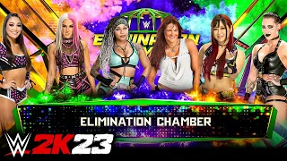 WWE 2K23 - Women's Elimination Chamber (Full Match)