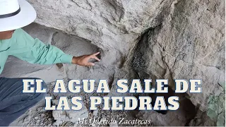 "DÍA Y NOCHE CAE UNA GOTA DE AGUA DE LAS PIEDRAS"