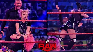 alexa bliss transformed during a match vs asuka 1/25/21