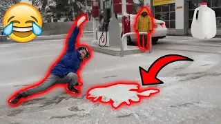 GALLON SMASHING IN PUBLIC!