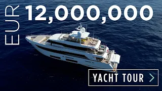 Exclusive Yacht Tour: Inside a €12,000,000 Italian Custom Line Yacht for Sale