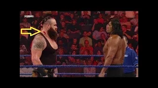 عندما يواجه الوحش براون سترومان عمالقة الـ WWE !!! الهندي كالي و الوحش بروك ليسنر و بيغ شو لايفوتكم