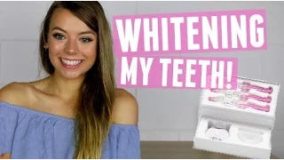 HISMILE TEETH WHITENING KIT REVIEW AND DEMO!