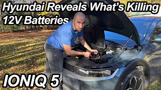 Hyundai Thinks They Know What's Been Killing Your 12V Batteries | Ioniq 5