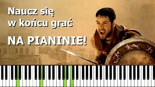 Nauka improwizacji na pianinie - Gladiator - Now We Are Free