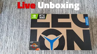 Lenovo Legion 5 // RTX 3060 + Ryzen 5800H // Live Unboxing