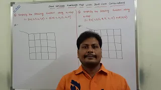 EXAMPLE 2 & 3: KARNAUGH MAP WITH DON'T CARES | SIMPLIFY THE BOOLEAN EXPRESSION USING KARNAUGH MAP |