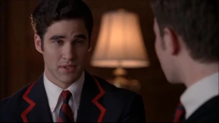 Glee - Kurt and Blaine's first kiss 2x16