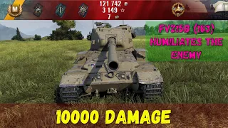 FV215b (183) fight for 10k damage #worldoftanks #wot #wotreplays #tank