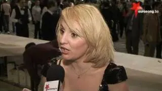 Interview Juliana Pasha at the Eurovision opening party in Oslo (Albania 2010).mpg