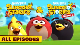 Angry Birds Slingshot Stories Season 1 and 2 | ALL episodes 🥳
