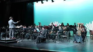 Paul Duke Stem Winter Band Concert 12.14.22  Stg Left