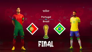 Portugal Vs Brazil - World Cup Final Gameplay 4K