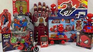 My Latest Cheapest Spiderman toy Collection,Spiderman videoGame, Spiderman Stunt Car, ironman hand