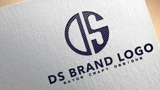 D S Logo Design Pixellab | Pixellab Editing Logo | Logo Design Tutorial