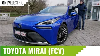 Hydrogen power car instead of battery EV: new Toyota Mirai driving REVIEW