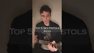 top 5 riffs by sex pistols #shorts #sexpistols #punk #guitarcover #foryou #fyp #guitarlesson #fy