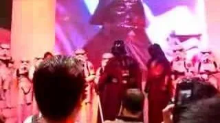Darth Vader makes an appearance at the TGS 2007