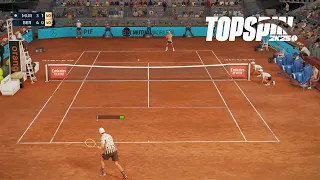 Top Spin 2K25 - Andy Murray Vs Matteo Berrettini I Madrid Masters I Legend Difficulty (PS5)