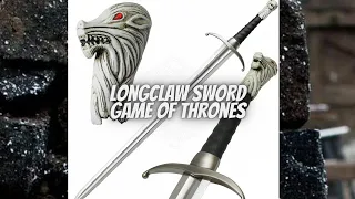 Longclaw Sword - Jon Snow - Game of Thrones - Valyrian Steel - House of the Dragon #shorts