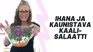 IHANA JA KAUNISTAVA KAALISALAATTI // RESEPTI // IG-livelähetys