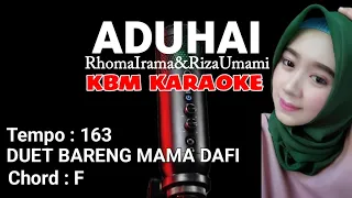 ADUHAI KARAOKE DUET MAMA DAFI - RHOMA IRAMA | Kbm Karaoke Official