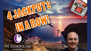 🎰 FOUR Handpays In A Row On Cash Cove @ The Cosmopolitan Casino 🌊 | The Big Jackpot