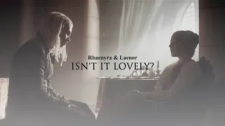 Rhaenyra & Laenor - Isn't it lovely?