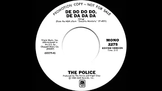 1981 The Police - De Do Do Do, De Da Da Da (mono radio promo 45--short version)