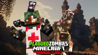 Surviving a Plagued Zombie Apocalypse Simulation in Minecraft Hardcore
