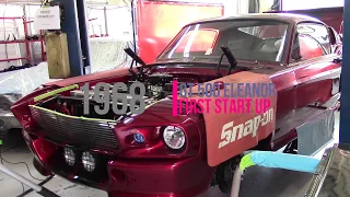 1968 Ford Mustang GT500 Eleanor Engine Start Up