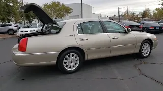 2011 LINCOLN TOWN CAR Henderson, Las Vegas, Laughlin, St George, Flagstaff, NV H202055A