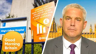 NHS Consultants Begin 2 Day Walk Out As First Part Of Double Doctors Strike | Good Morning Britain