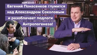 Е. Понасенков глумится над Александром Соколовым и разоблачает подлоги Антропогенеза!